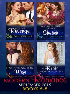 cover image of Modern Romance September 2015, Books 5-8